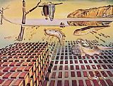 Salvador Dali Canvas Paintings - The Disintegration of the Persistence of Memory